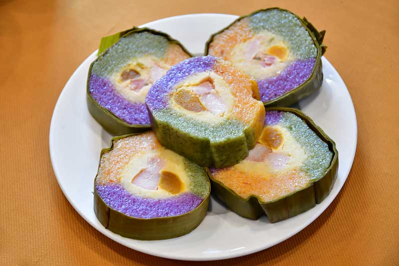 Bánh tét Trà Cuôn